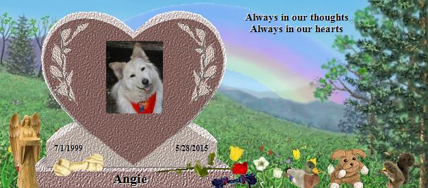 Angie's Rainbow Bridge Pet Loss Memorial Residency Image