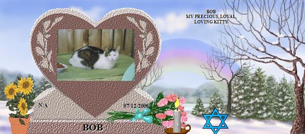 BOB's Rainbow Bridge Pet Loss Memorial Residency Image
