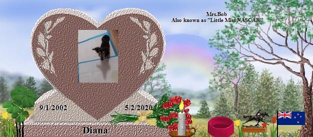 Diana's Rainbow Bridge Pet Loss Memorial Residency Image