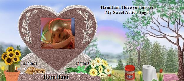 HamHam's Rainbow Bridge Pet Loss Memorial Residency Image