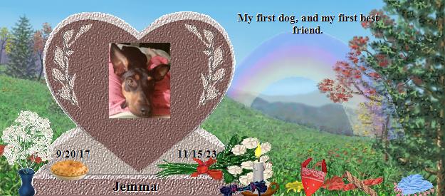 Jemma's Rainbow Bridge Pet Loss Memorial Residency Image