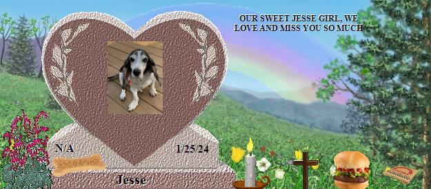 Jesse's Rainbow Bridge Pet Loss Memorial Residency Image