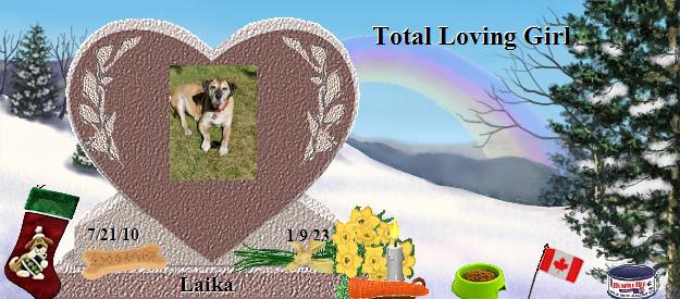 Laika's Rainbow Bridge Pet Loss Memorial Residency Image