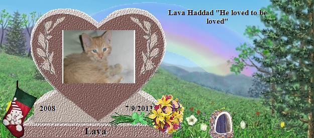 Lava's Rainbow Bridge Pet Loss Memorial Residency Image