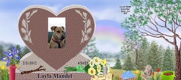 Layla Mandel's Rainbow Bridge Pet Loss Memorial Residency Image