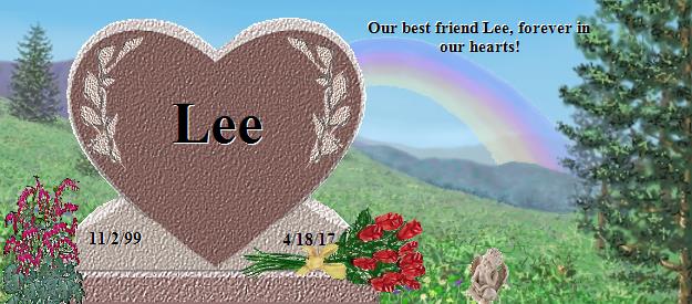 Lee's Rainbow Bridge Pet Loss Memorial Residency Image
