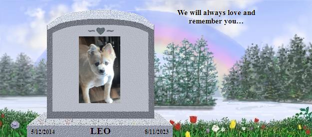 LEO's Rainbow Bridge Pet Loss Memorial Residency Image