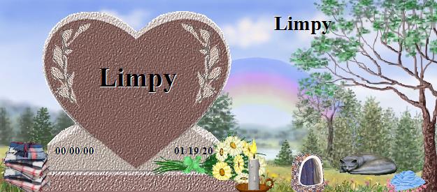 Limpy's Rainbow Bridge Pet Loss Memorial Residency Image