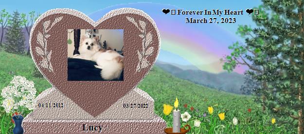 Lucy's Rainbow Bridge Pet Loss Memorial Residency Image